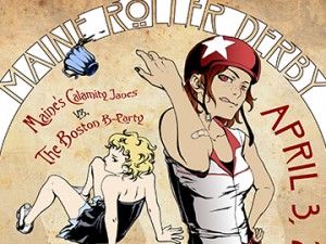 Roller Derby Poster Series: Spring 2011