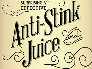 Gritty Purl’s Anti-Stink Juice Packaging Label